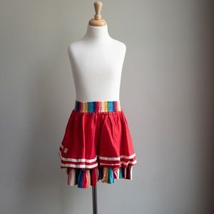 Wildflowers Clothing Reversible Skirt, Size 8